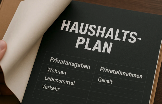 Haushaltsplan für Finanzplan erstellen - Anleitung mit PDF-Beispiel