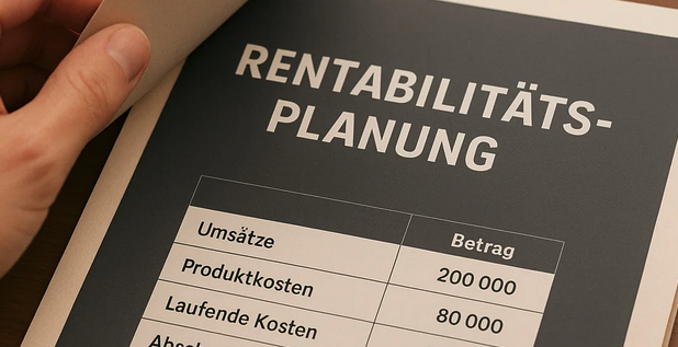 Rentabilitätsplan erstellen - Anleitung mit Beispiel